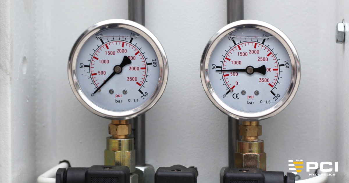 hydraulic pressure gauge